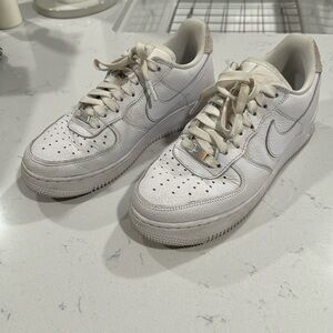 Nike Air Force 1 (AF1) One Low 07 Craft Shoes - white - Men’s 7.5